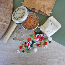 Load image into Gallery viewer, Decorate a Gingerbread Man Christmas Travel Kit