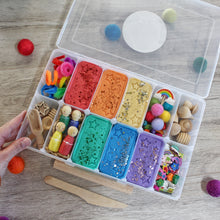 Load image into Gallery viewer, Rainbow Realm Sensory Play Dough Kit
