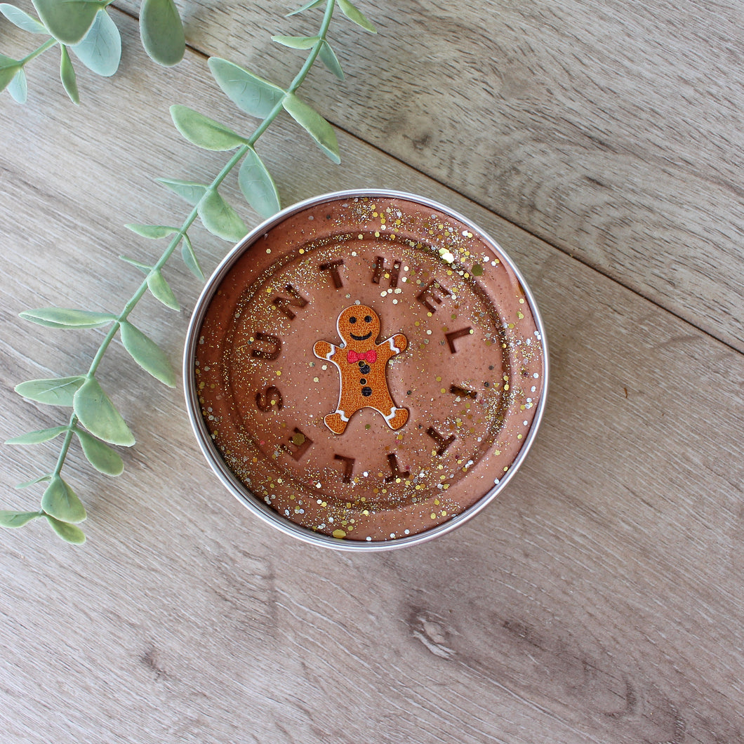 Gingerbread Christmas Dough Tin