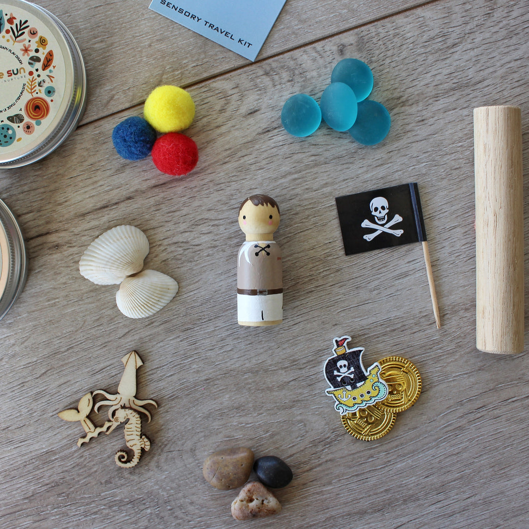 Pirate Treasure Travel Kit