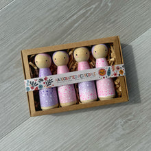 Load image into Gallery viewer, Cosmic Cuties Wooden Doll Set

