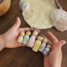 Load image into Gallery viewer, Flora Friend Wooden Doll Set
