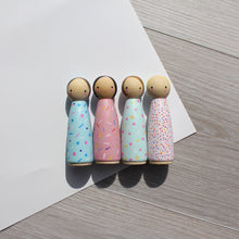Load image into Gallery viewer, Sprinkle Sisters Wooden Doll Set
