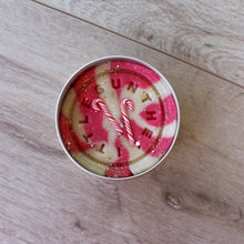 Load image into Gallery viewer, Candy Cane Christmas Mixie Play Dough Tin
