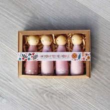 Load image into Gallery viewer, Blush Babes Wooden Doll Set
