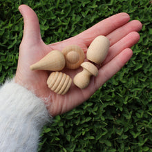 Load image into Gallery viewer, Natural Wooden Shapes - 15 pieces *NEW*
