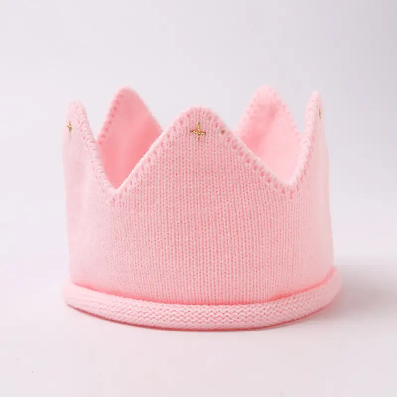 Knitted Party Crown
