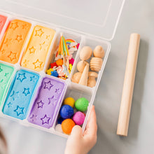 Load image into Gallery viewer, Rainbow Realm Sensory Play Dough Kit
