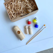 Load image into Gallery viewer, Rocket &amp; Peg Doll Paint Kit
