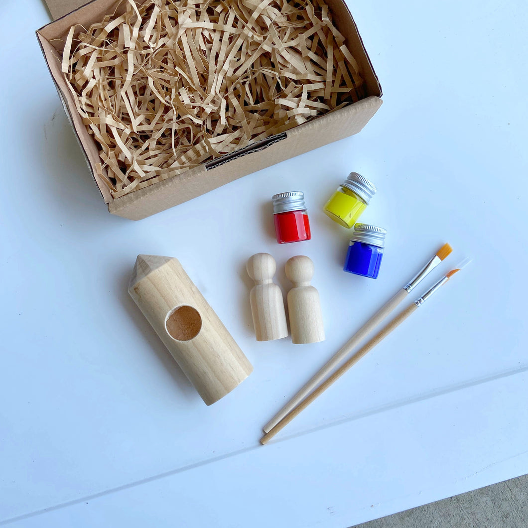 Rocket & Peg Doll Paint Kit