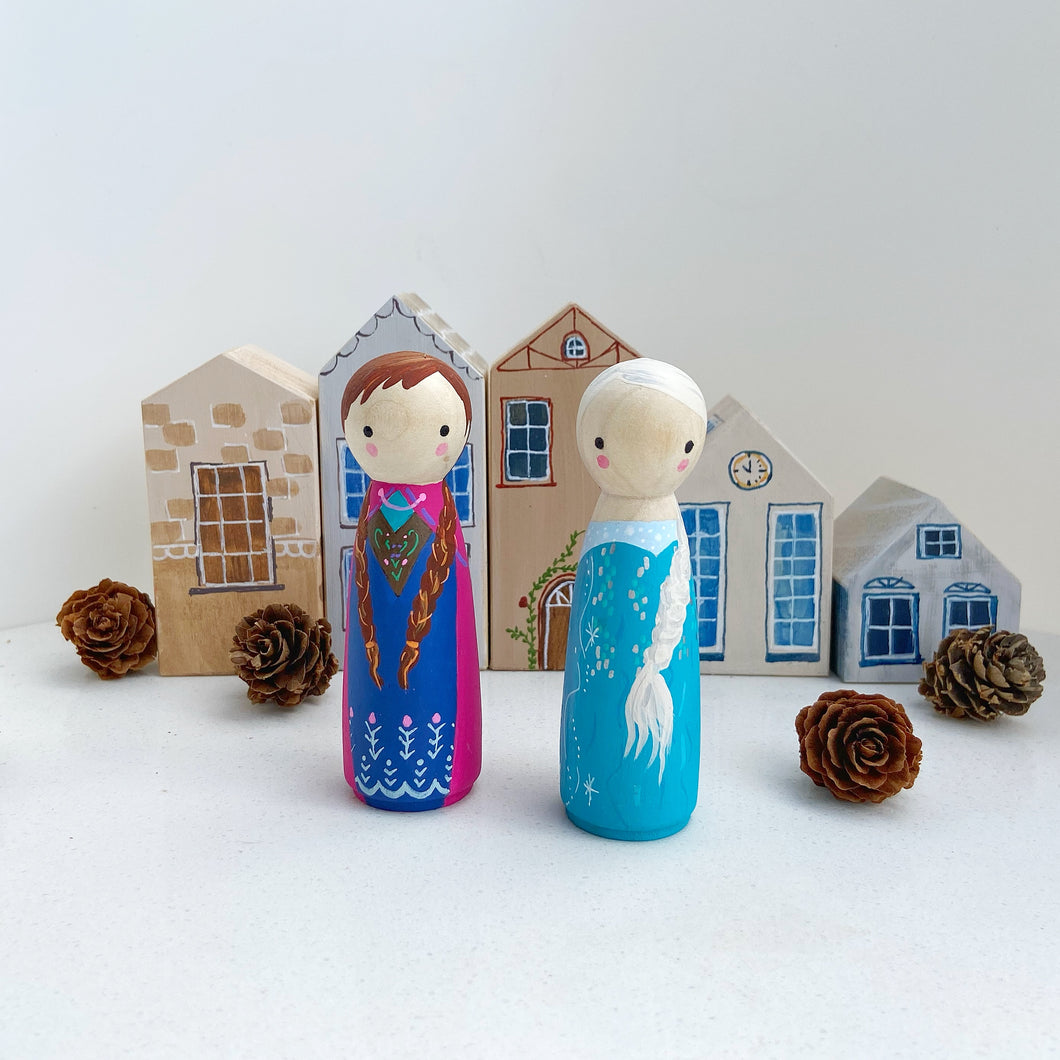 Frozen Peg Doll Set